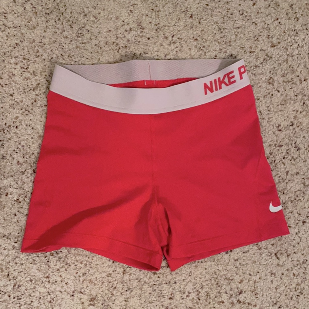 Nike Pro Shorts - coral/neon pink